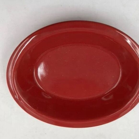 Holiday Charm Oval Mini Bakers Set of 4 Bakeware Dish Porcelain 6in Charcuterie - Picture 5 of 5